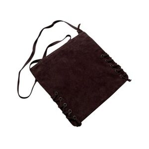 Vintage Tilt Suede Leather Shoulder Bag